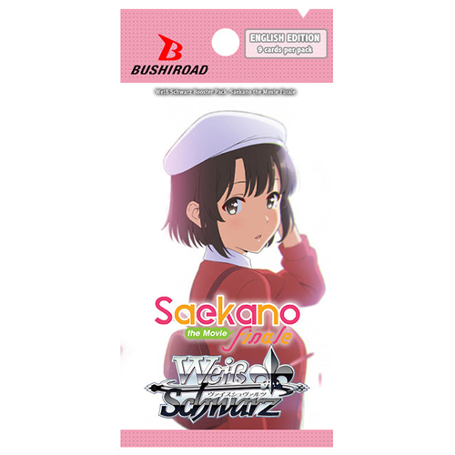Карточная игра Weiss Schwarz: Booster Pack – Saekano The Movie: Finale Bushiroad
Карточная игра Weiss Schwarz: Booster Pack – Saekano The Movie: Finale Bushiroad