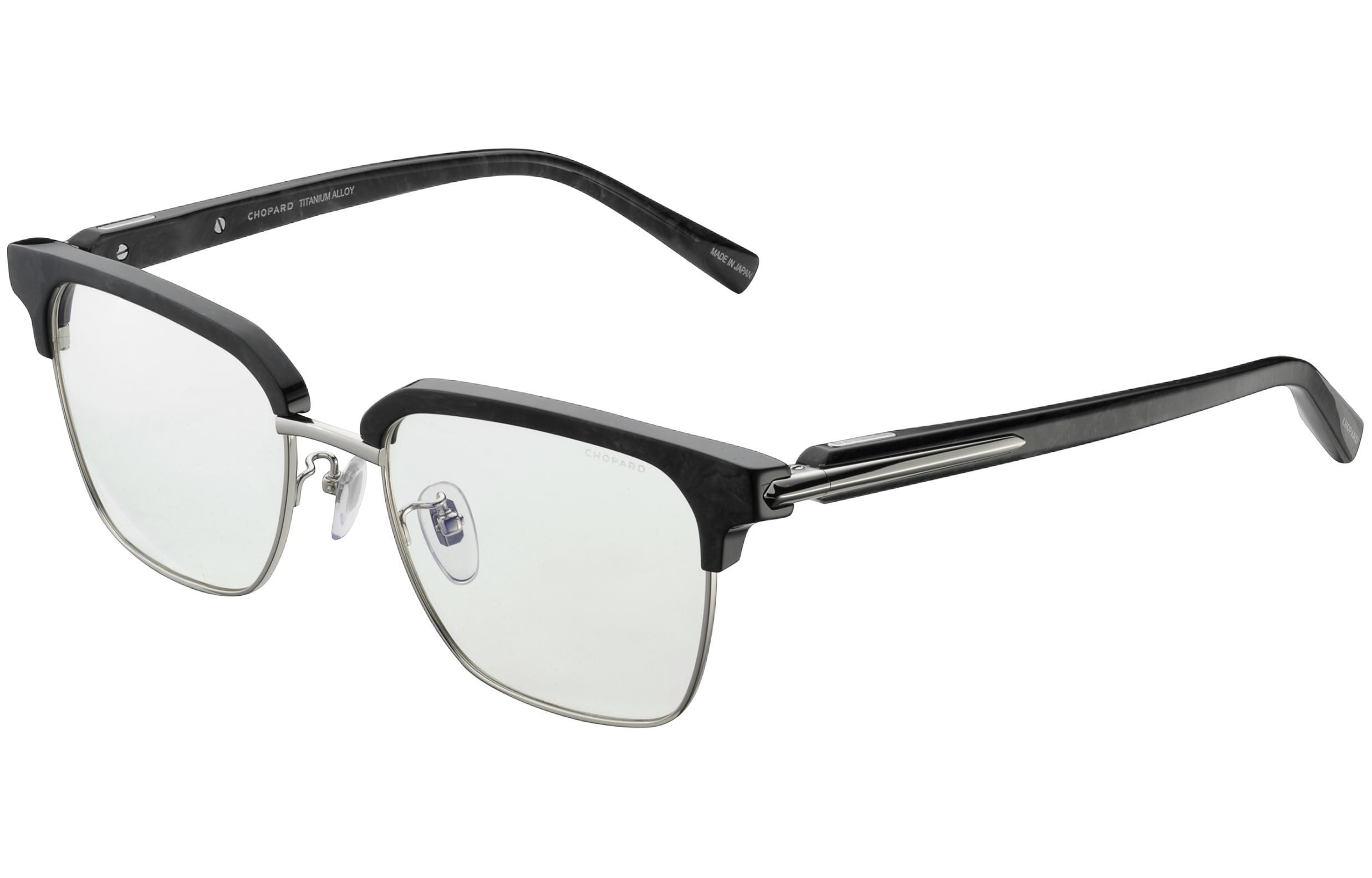 Chopard Пластиковая и металлическая оправа для очков Browline унисекс, VCHM26J0727