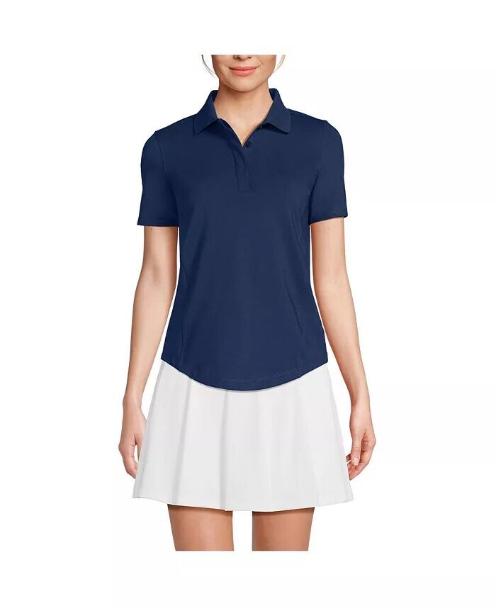 Женская ударопрочная рубашка-поло Lands' End, синий
Женская ударопрочная рубашка-поло Lands' End, синий