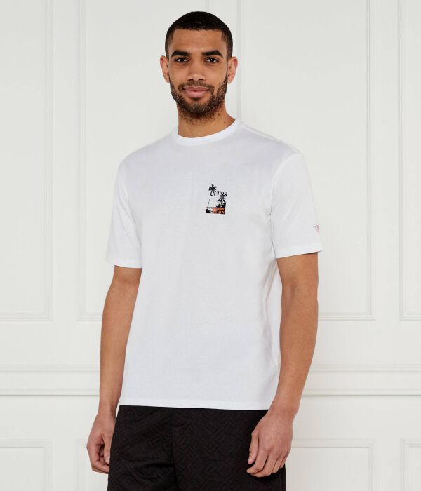 Футболка закат Regular fit Guess Underwear, белый
Футболка закат Regular fit Guess Underwear, белый