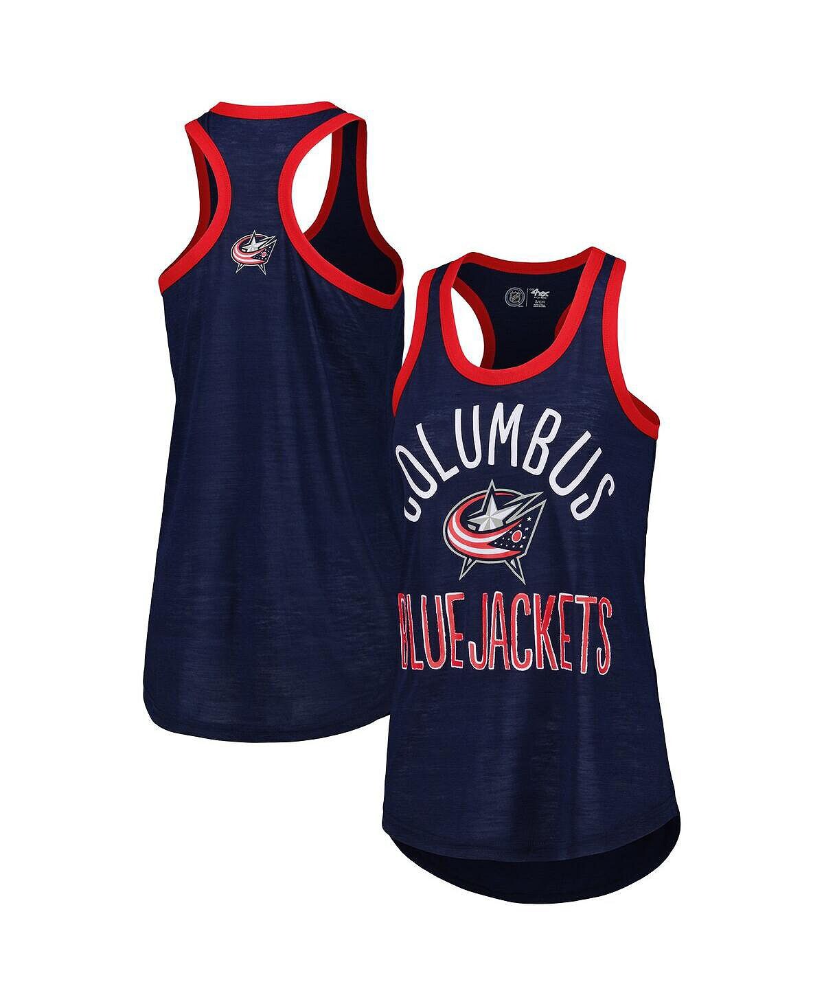 Женская темно-синяя майка Columbus Blue Jackets First Base Racerback с круглым вырезом G-III 4Her by Carl Banks, темно-синий
Женская темно-синяя майка Columbus Blue Jackets First Base Racerback с круглым вырезом G-III 4Her by Carl Banks, темно-синий