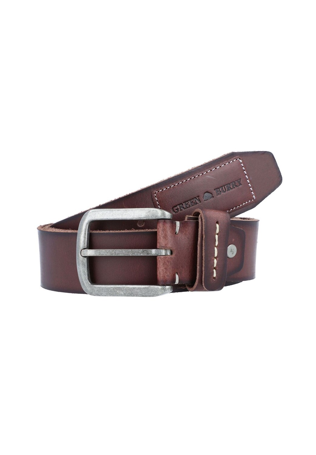Ремень кожаный Green Burry, коричневый
Ремень кожаный Green Burry, коричневый