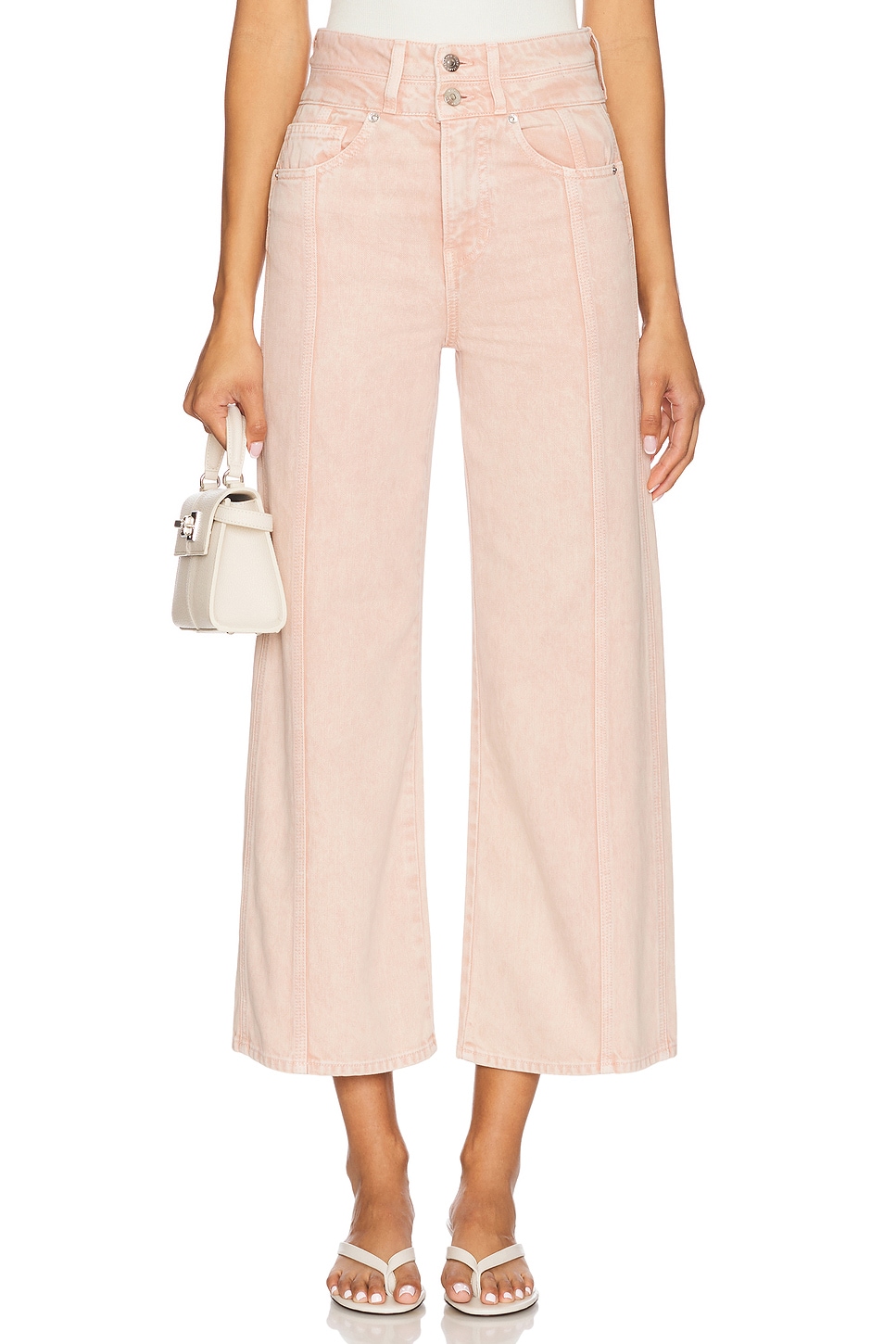 Taylor укороченные джинсы с высокой посадкой и широкими штанинами Veronica Beard, stoned pink shell
Taylor укороченные джинсы с высокой посадкой и широкими штанинами Veronica Beard, stoned pink shell