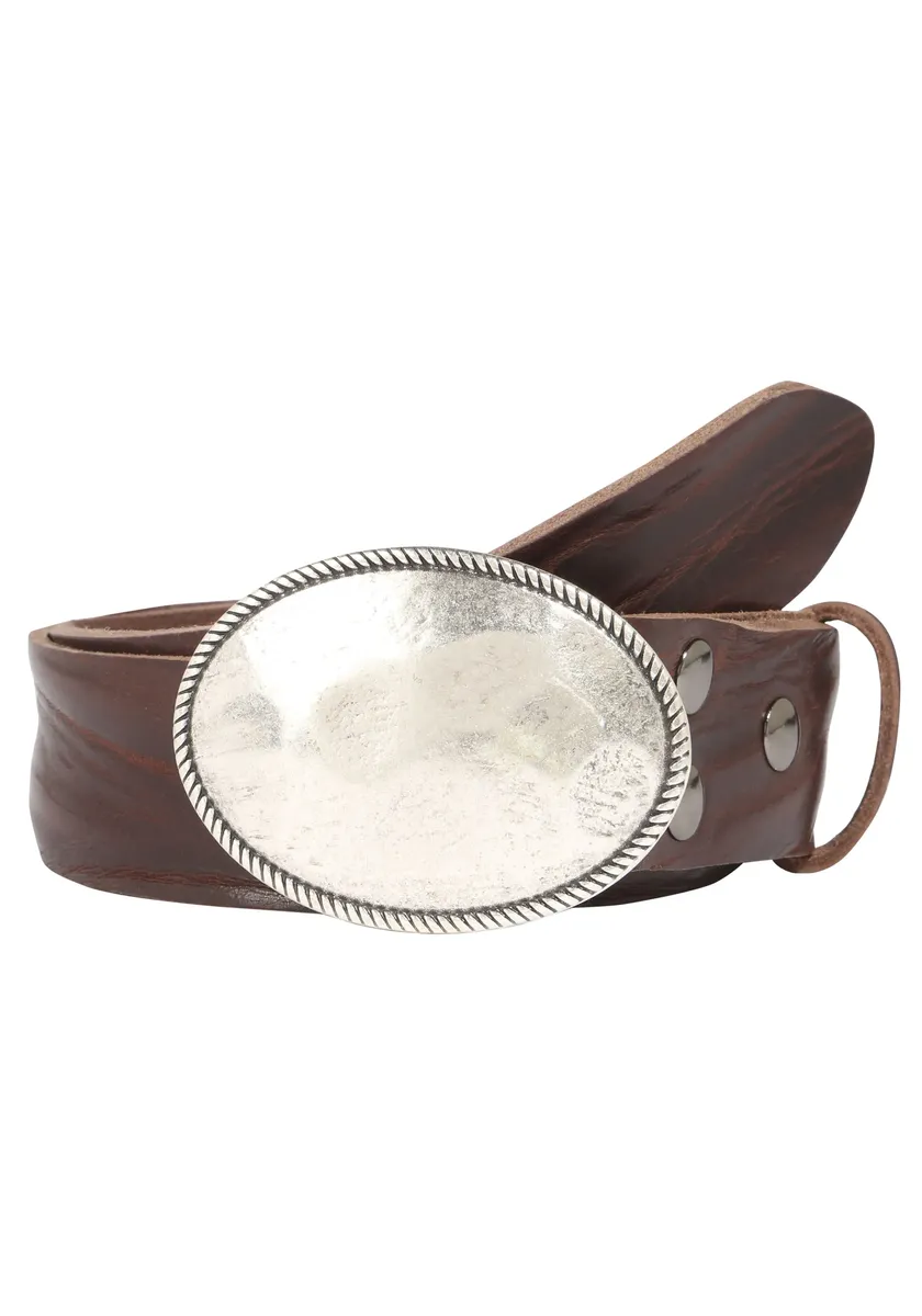 Кожаный ремень LIFEBURG by showroom 019° со сменной застежкой "Oval Matt Hammered" Rettungsring By Showroom 019°, коричневый
Кожаный ремень LIFEBURG by showroom 019° со сменной застежкой "Oval Matt Hammered" Rettungsring By Showroom 019°, коричневый