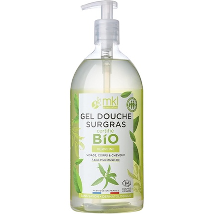 Ультра-насыщенный органический гель для душа с вербеной 1 л Mkl Green Nature
Ультра-насыщенный органический гель для душа с вербеной 1 л Mkl Green Nature