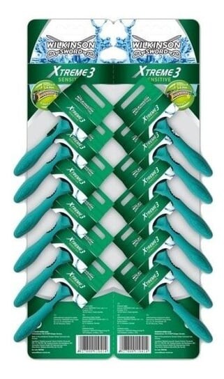 Бритва, 12 шт. Wilkinson Sword, Xtreme 3 Sensitive 
Бритва, 12 шт. Wilkinson Sword, Xtreme 3 Sensitive