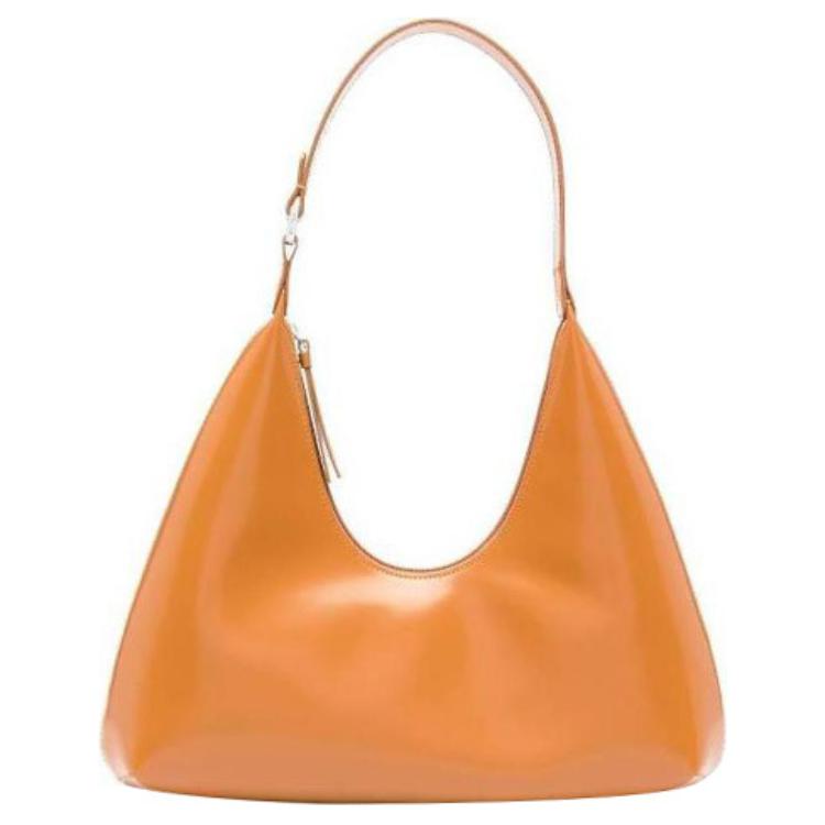 By Far Женская клатч-сумка через плечо из коровьей кожи ярко-коричневого цвета
By Far Женская клатч-сумка через плечо из коровьей кожи ярко-коричневого цвета