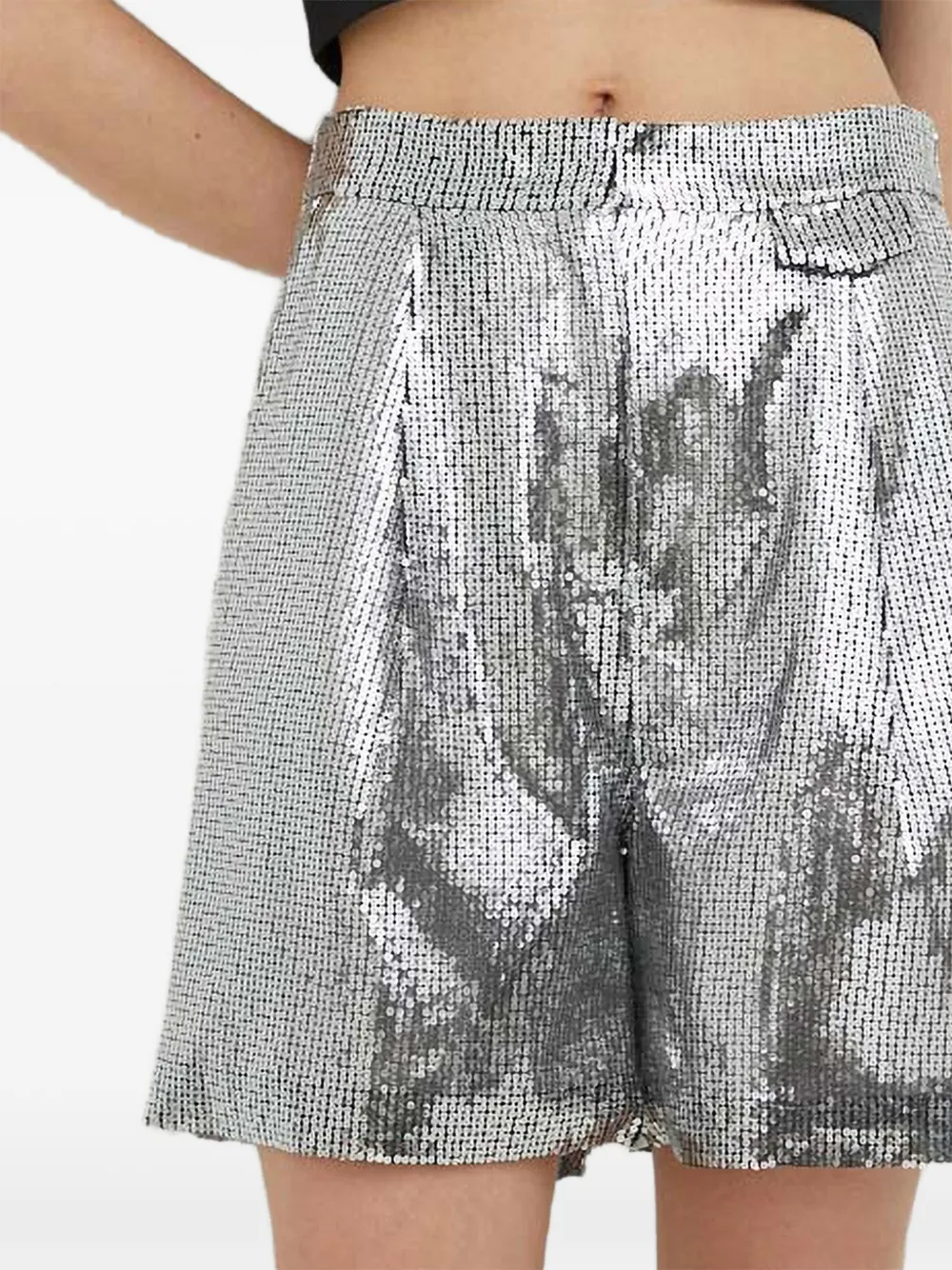 Шорты, украшенные пайетками Day Birger Et Mikkelsen, серебряный
Шорты, украшенные пайетками Day Birger Et Mikkelsen, серебряный