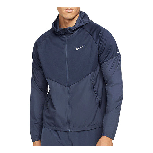 Куртка Men's Nike Nk TF Turf Rpl Miler Jacket Hooded Cardigan Zipper Windproof Navy Blue, синий
Куртка Men's Nike Nk TF Turf Rpl Miler Jacket Hooded Cardigan Zipper Windproof Navy Blue, синий