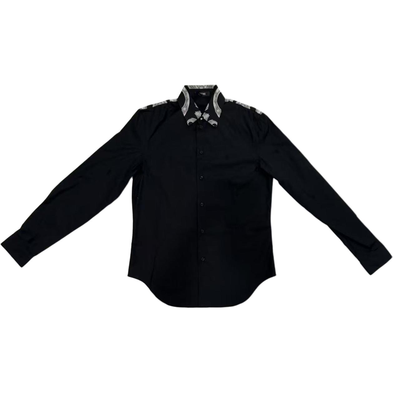 VERSACE Рубашка мужская Black Lapel Moderate Others
VERSACE Рубашка мужская Black Lapel Moderate Others