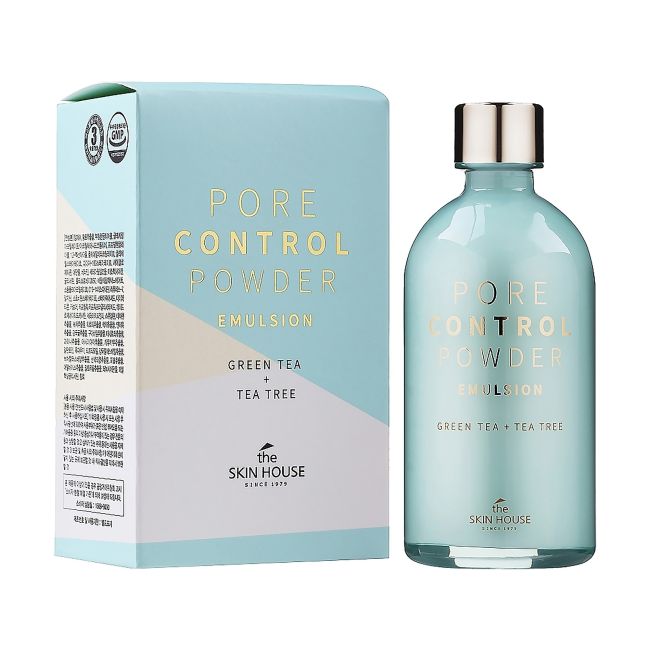 Пудра для лица с эмульсией для контроля пор The Skin House, 130 мл
Пудра для лица с эмульсией для контроля пор The Skin House, 130 мл