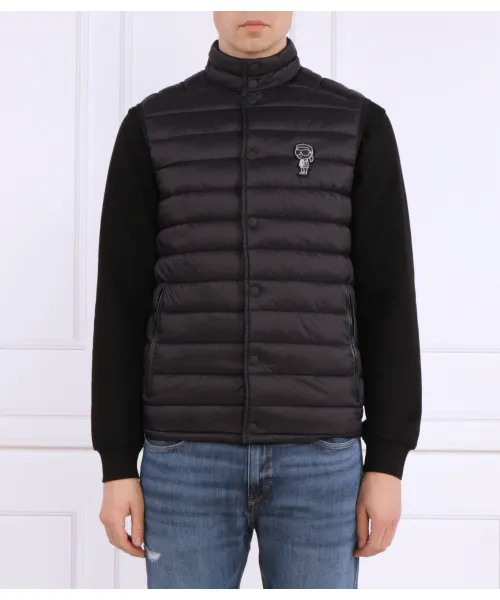 Жилет без рукавов Regular fit Karl Lagerfeld, черный
Жилет без рукавов Regular fit Karl Lagerfeld, черный