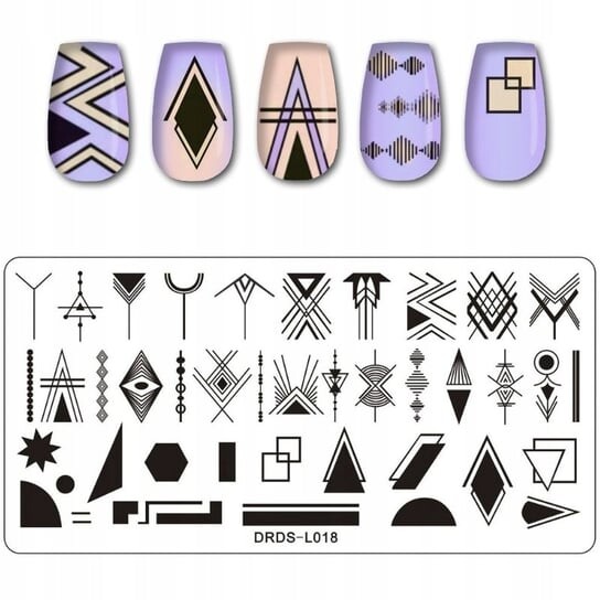 Пластина для штампа для ногтей ОРНАМЕНТ, Frezarkowo
Пластина для штампа для ногтей ОРНАМЕНТ, Frezarkowo