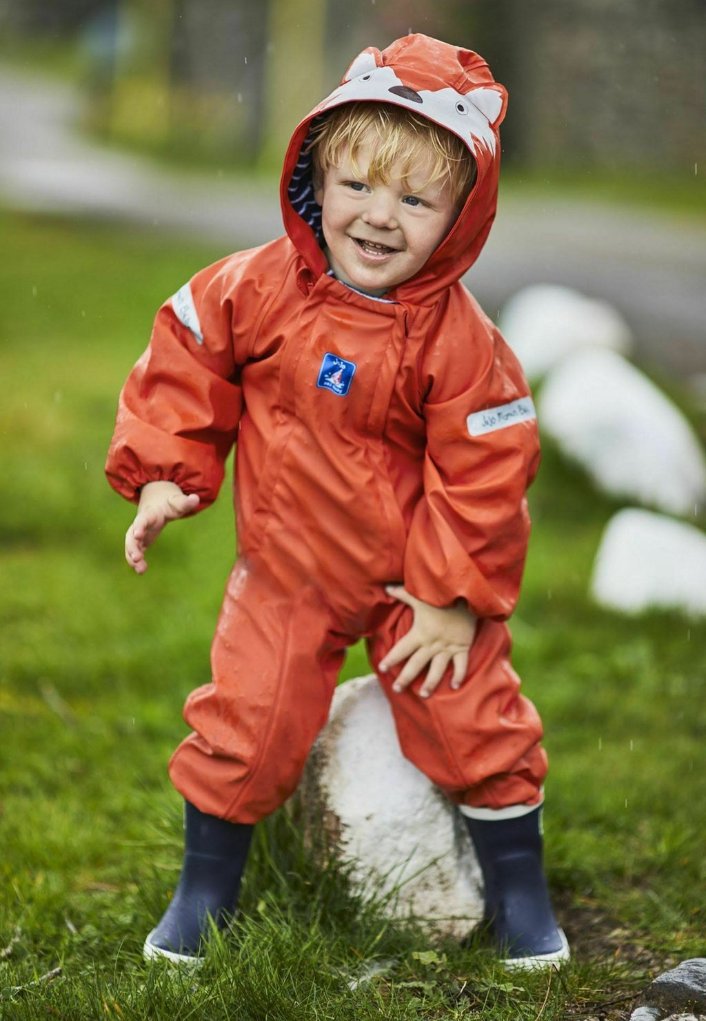 Дождевик JoJo Maman Bébé, оранжевый
Дождевик JoJo Maman Bébé, оранжевый
