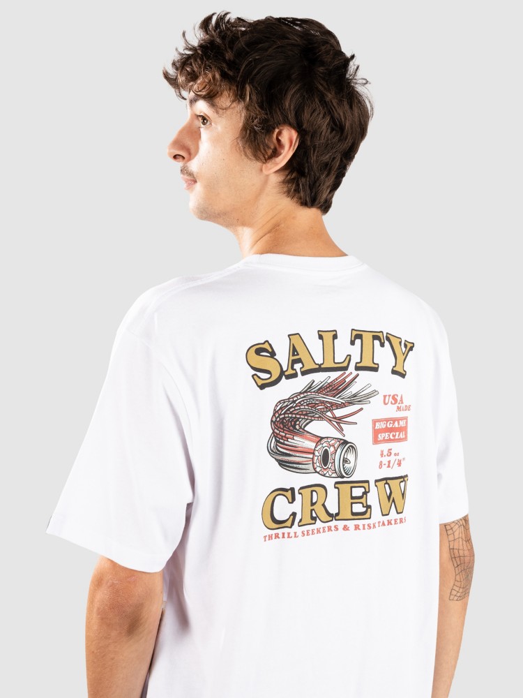 Футболка Salty Crew Lured Classic T-Shirt, white, Белый, Футболка Salty Crew Lured Classic T-Shirt, white
Футболка Salty Crew Lured Classic T-Shirt, white, Белый, Футболка Salty Crew Lured Classic T-Shirt, white