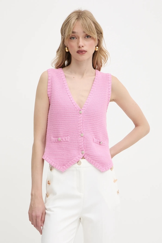 Хлопковая жилетка Morgan, розовый
Хлопковая жилетка Morgan, розовый