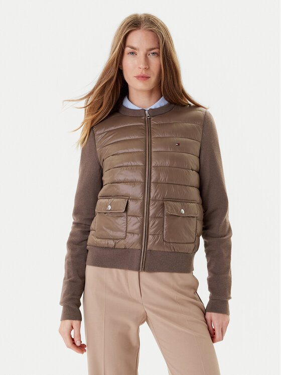 Бомбер regular fit WW0WW46741 Tommy Hilfiger, коричневый
Бомбер regular fit WW0WW46741 Tommy Hilfiger, коричневый