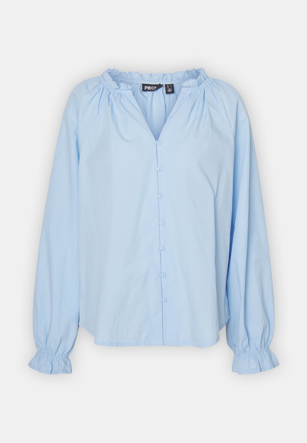 Блузка на пуговицах PCAMARYL Pieces, светло-голубой
Блузка на пуговицах PCAMARYL Pieces, светло-голубой