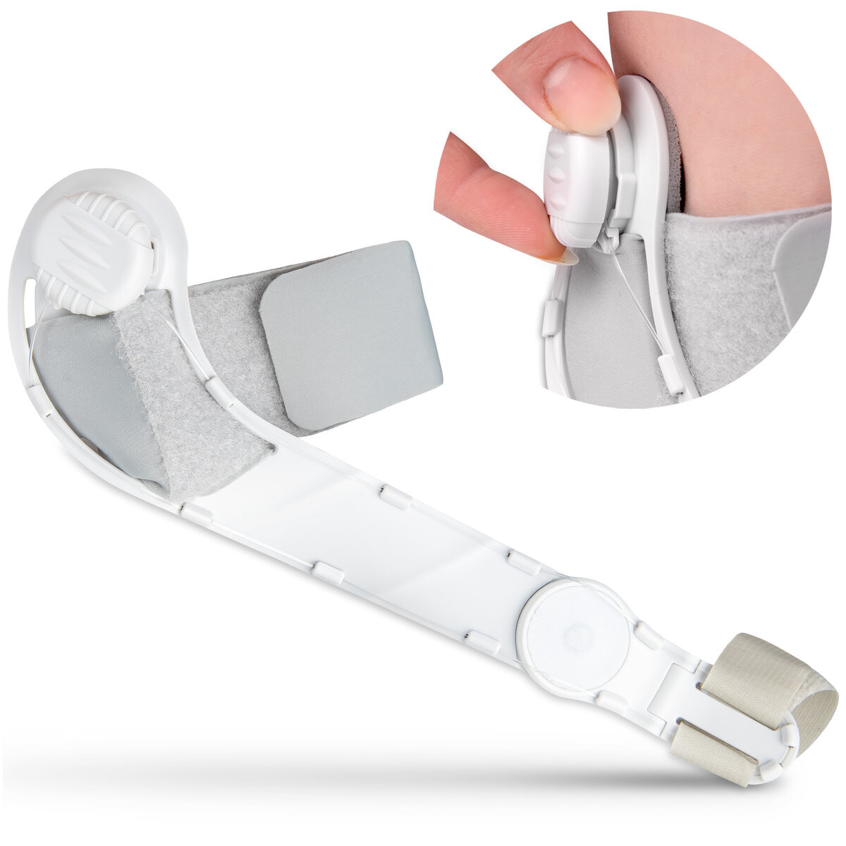 Корректирующее устройство Hallux valgus на левую стопу, размер S 35-38 Sulpo 
Корректирующее устройство Hallux valgus на левую стопу, размер S 35-38 Sulpo