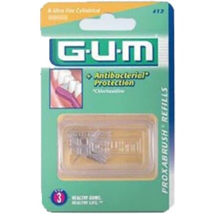 Сменные насадки GUM Proxabrush 8 Extra Fine Tapered 0,6 мм 514
Сменные насадки GUM Proxabrush 8 Extra Fine Tapered 0,6 мм 514