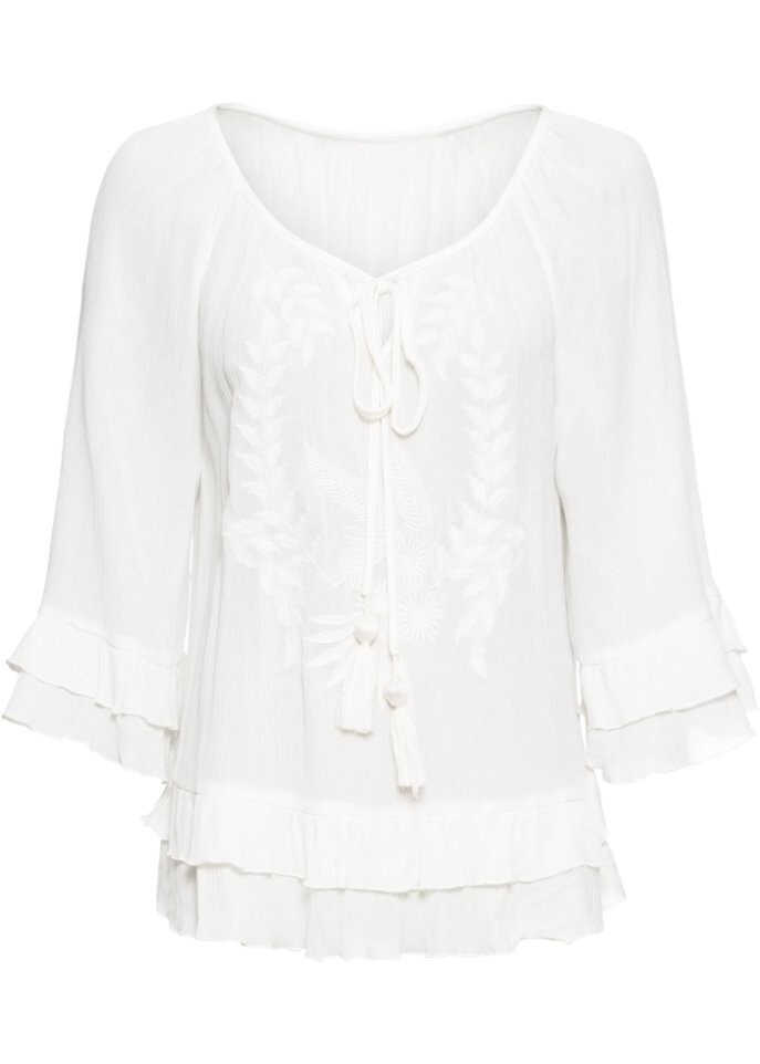 Туника с вышивкой Bodyflirt, белый
Туника с вышивкой Bodyflirt, белый