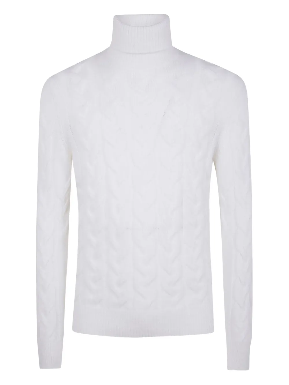 Водолазка с косичной вязкой Gran Sasso, белый
Водолазка с косичной вязкой Gran Sasso, белый