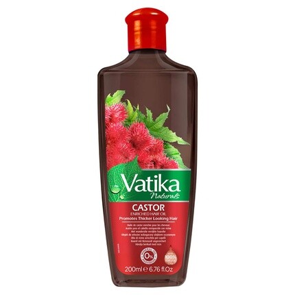 Касторовое масло для волос обогащенное 200мл, Vatika Naturals
Касторовое масло для волос обогащенное 200мл, Vatika Naturals
