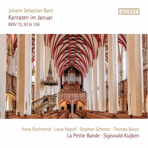 CD диск Bach, J.S. / Gschwend / Kuijken: Kantaten Im Januar 
CD диск Bach, J.S. / Gschwend / Kuijken: Kantaten Im Januar