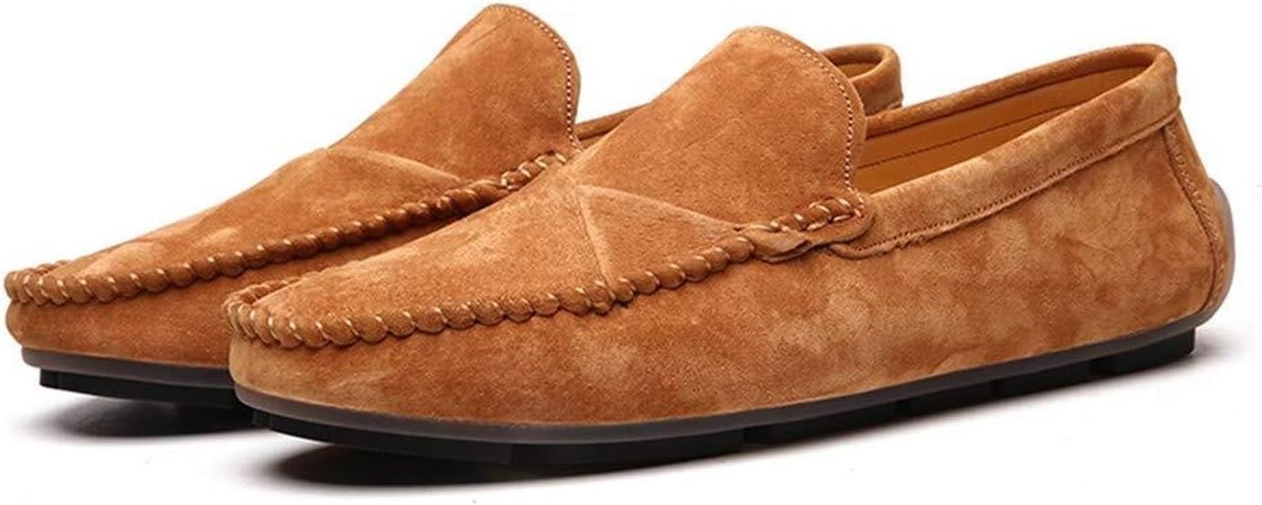 Мужские мягкие замшевые лоферы, комфортные круглые плоские мокасины, обувь и прогулок на улице, ручная работа, повседневная обувь для мужчин Generic, коричневый
Мужские мягкие замшевые лоферы, комфортные круглые плоские мокасины, обувь и прогулок на улице, ручная работа, повседневная обувь для мужчин Generic, коричневый