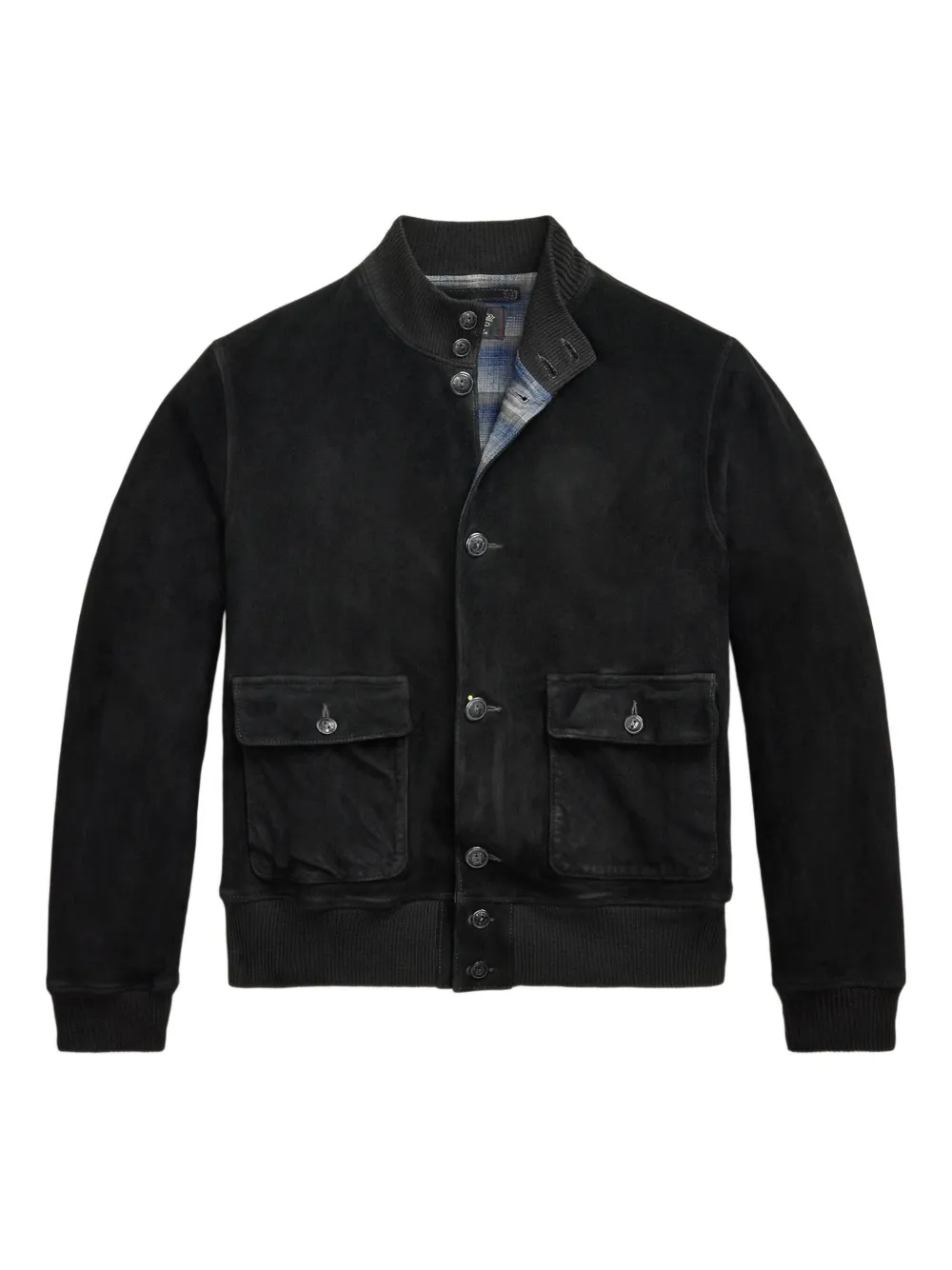 Замшевый бомбер Ralph Lauren RRL, черный
Замшевый бомбер Ralph Lauren RRL, черный
