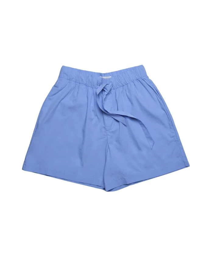 Пижамные шорты василькового цвета Tekla, синий
Пижамные шорты василькового цвета Tekla, синий