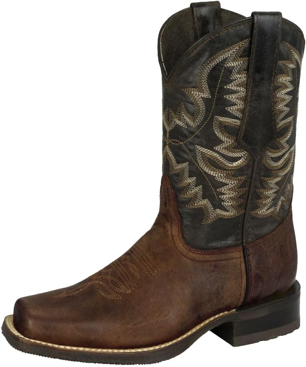 Мужские коричневые ковбойские сапоги Texas Legacy вестерн из кожи с квадратным носком для родео и верховой езды
Мужские коричневые ковбойские сапоги Texas Legacy вестерн из кожи с квадратным носком для родео и верховой езды