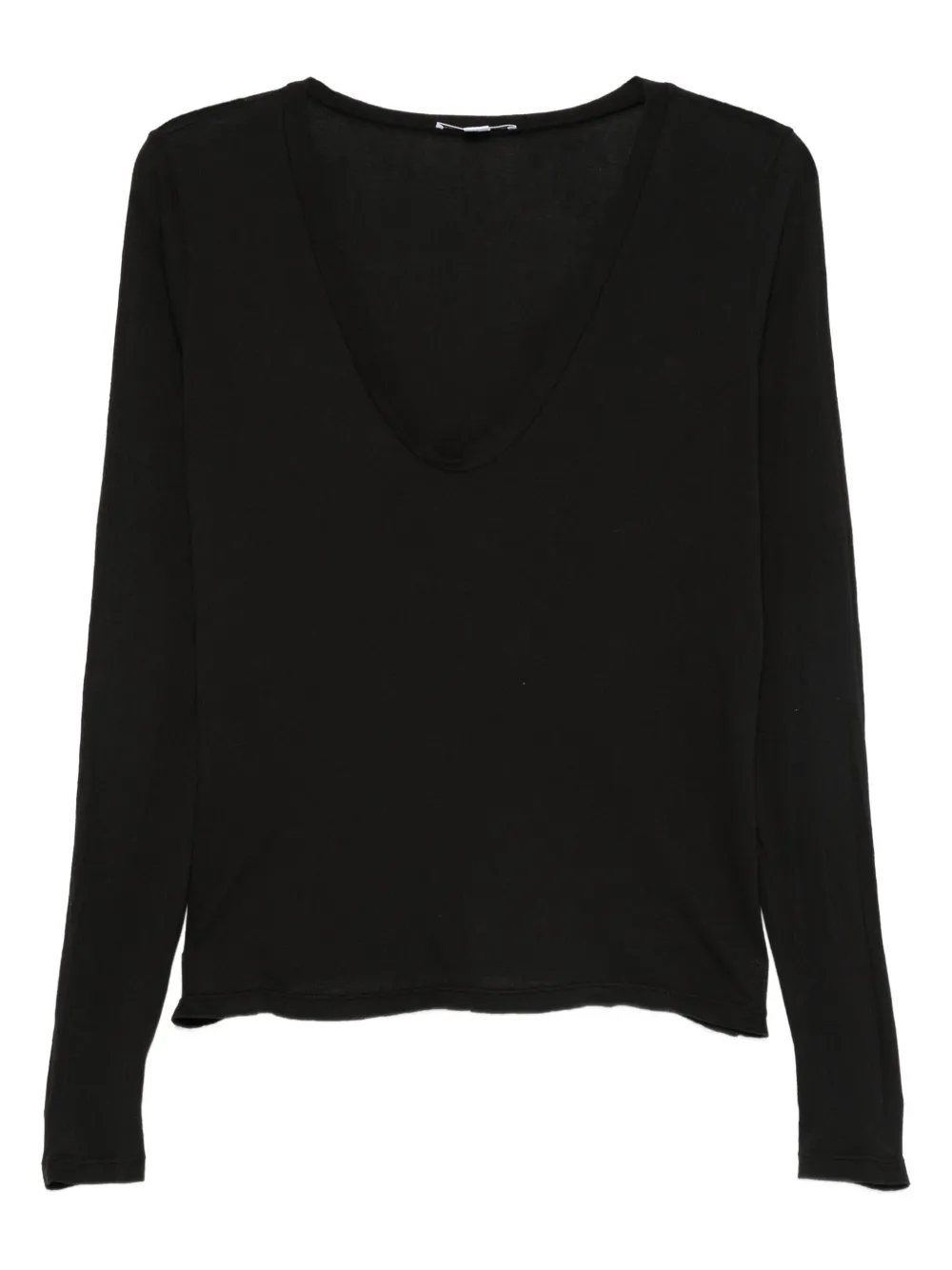 Футболка с V-образным вырезом и длинными рукавами James Perse, черный
Футболка с V-образным вырезом и длинными рукавами James Perse, черный