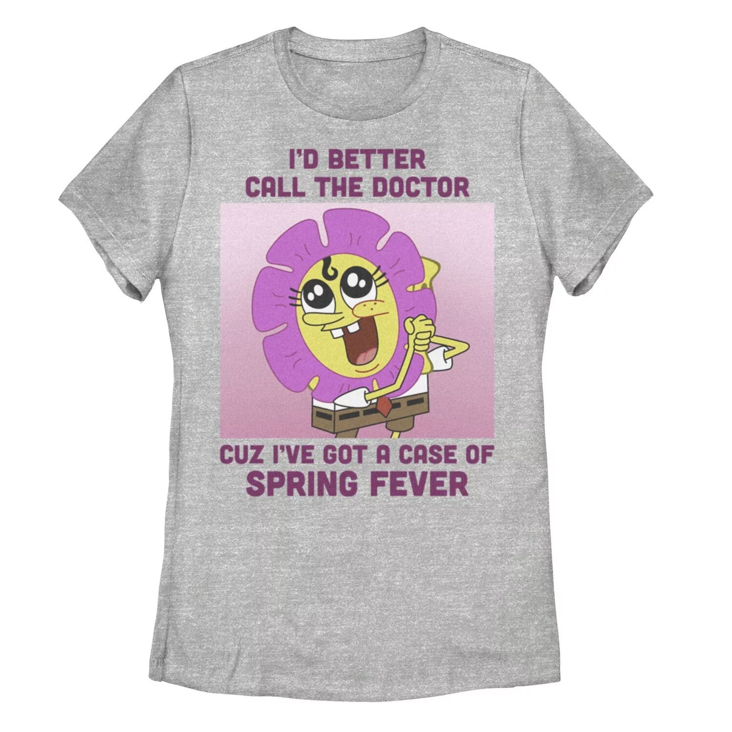 Детская футболка Nickelodeon SpongeBob Squarepants Spring Fever с цветочным рисунком Licensed Character
Детская футболка Nickelodeon SpongeBob Squarepants Spring Fever с цветочным рисунком Licensed Character