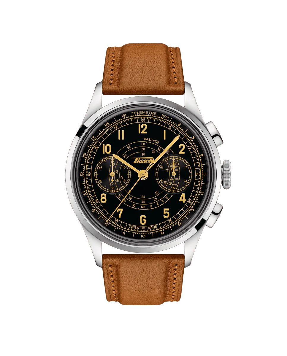 Мужские автоматические часы из коллекции Telemetre в коричневой коже Tissot, коричневый
Мужские автоматические часы из коллекции Telemetre в коричневой коже Tissot, коричневый