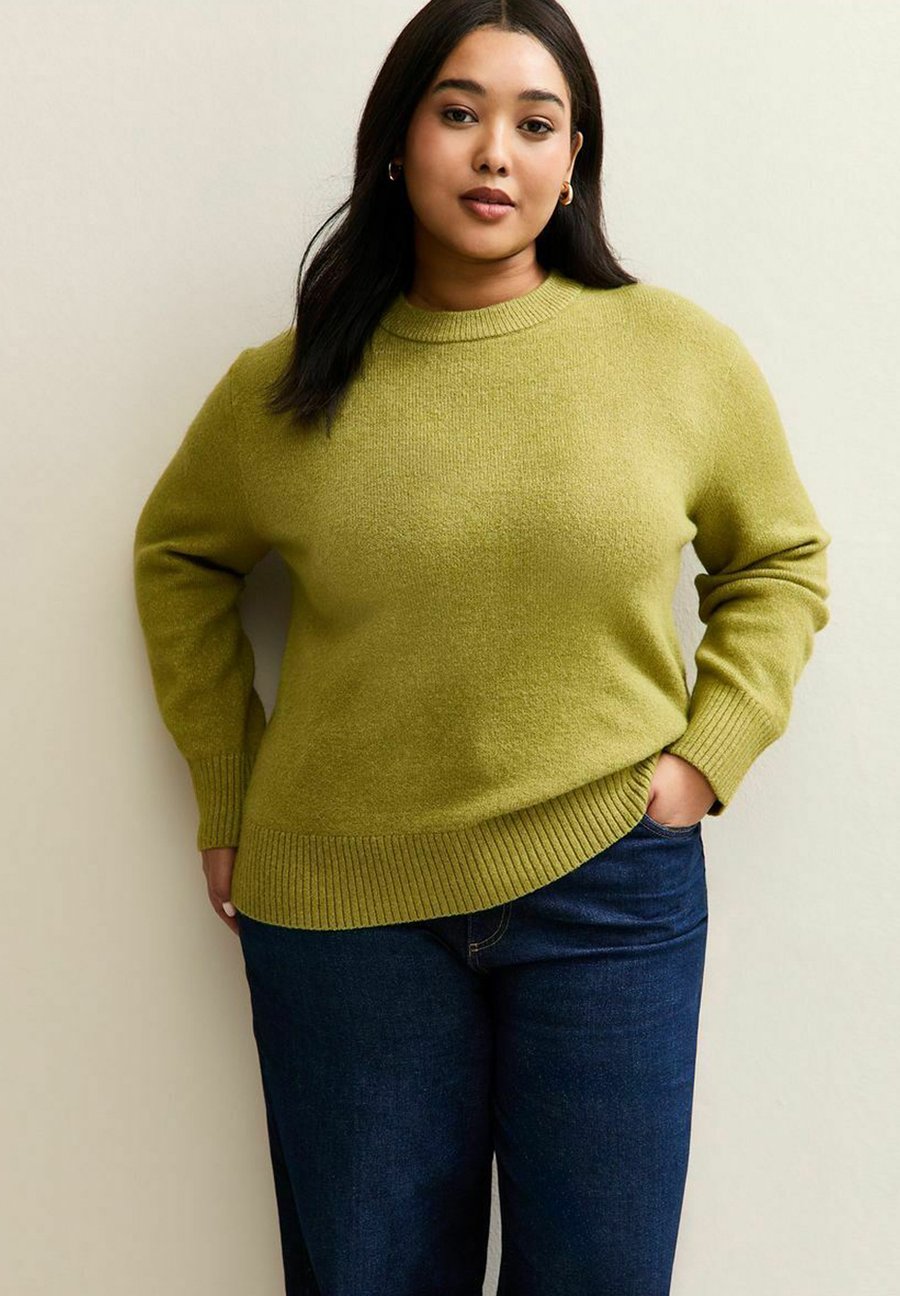 Джемпер New Look Curves CURVES CREW NECK , Green
Джемпер New Look Curves CURVES CREW NECK , Green