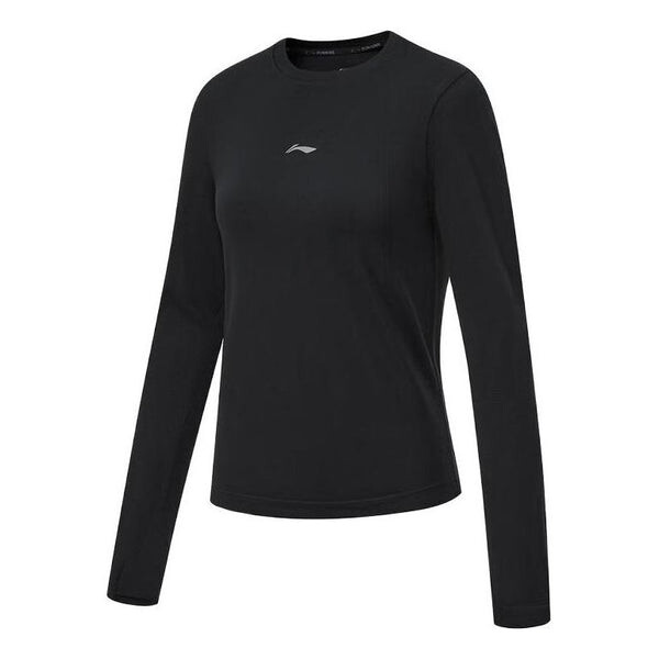 Футболка с маленьким логотипом, беговая футболка с длинным рукавом Li-Ning, черный
Футболка с маленьким логотипом, беговая футболка с длинным рукавом Li-Ning, черный