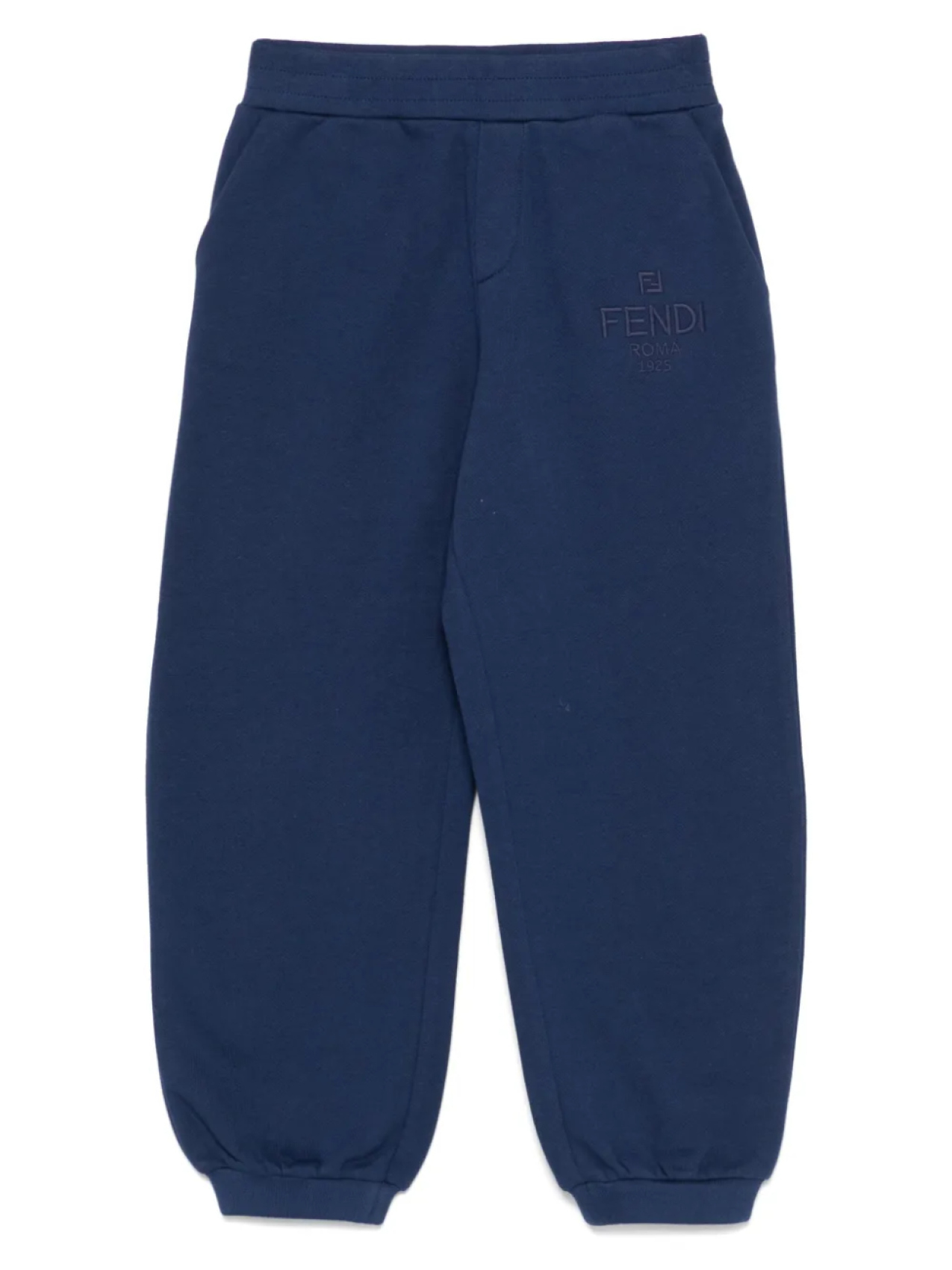 Брюки с вышитым логотипом Fendi Kids, синий
Брюки с вышитым логотипом Fendi Kids, синий
