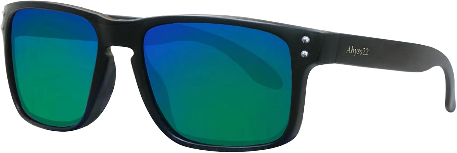Классические поляризованные солнцезащитные очки Abyss22 для мужчин и женщин, спортивные, для вождения, с защитой от УФ-излучения Generic, Matte Black Frame / Green Mirror Lens
Классические поляризованные солнцезащитные очки Abyss22 для мужчин и женщин, спортивные, для вождения, с защитой от УФ-излучения Generic, Matte Black Frame / Green Mirror Lens