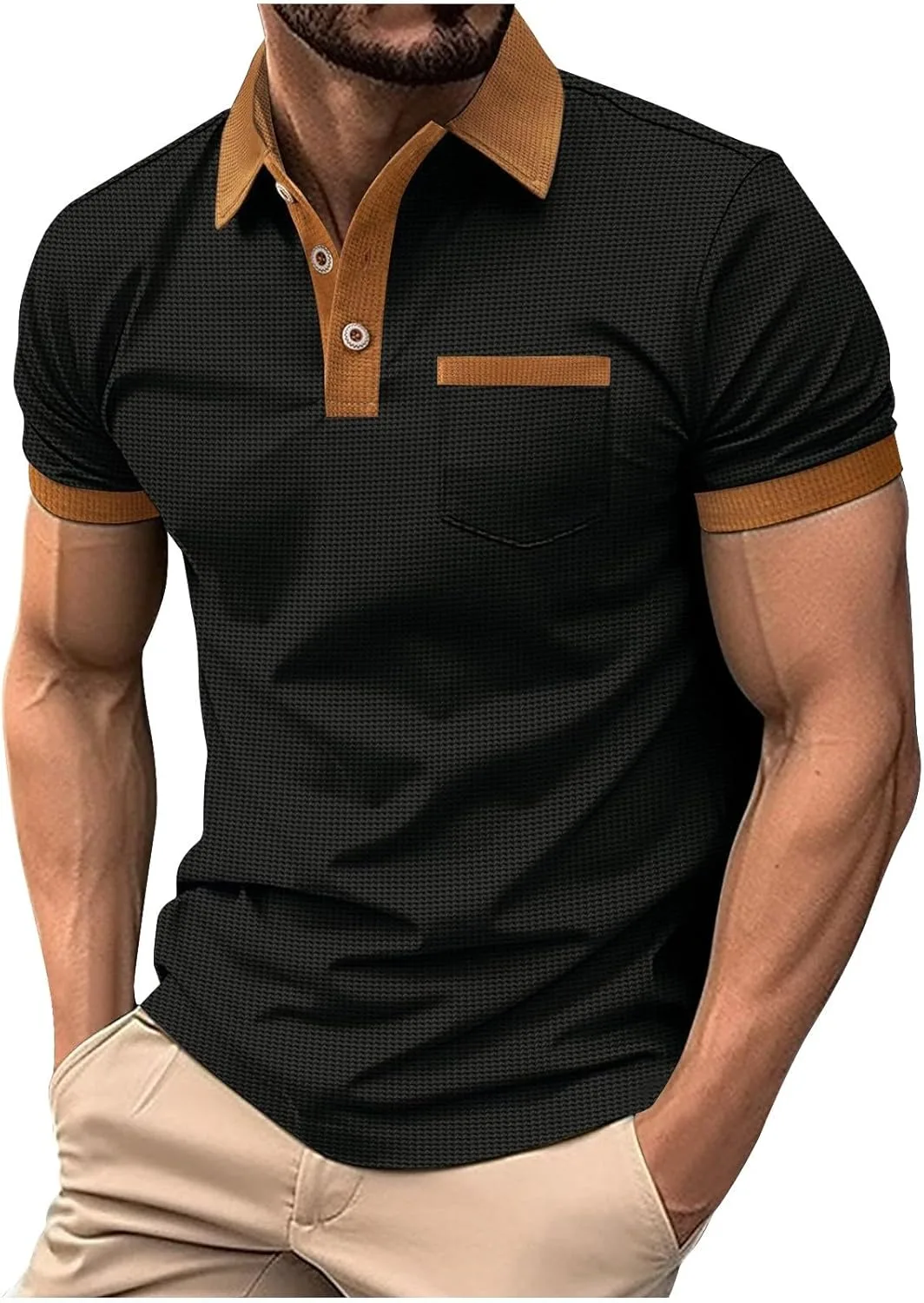 Мужская классическая поло 2024 с коротким рукавом QUNPIU
Мужская классическая поло 2024 с коротким рукавом QUNPIU