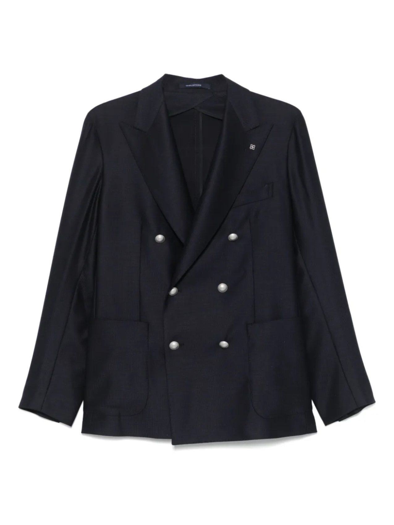 Шерстяной двубортный пиджак Tagliatore, синий
Шерстяной двубортный пиджак Tagliatore, синий