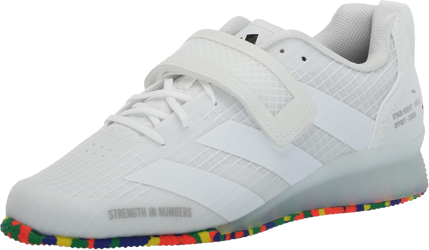 Мужские кроссовки для тяжелой атлетики Adidas Adipower III, белый/черный
Мужские кроссовки для тяжелой атлетики Adidas Adipower III, белый/черный