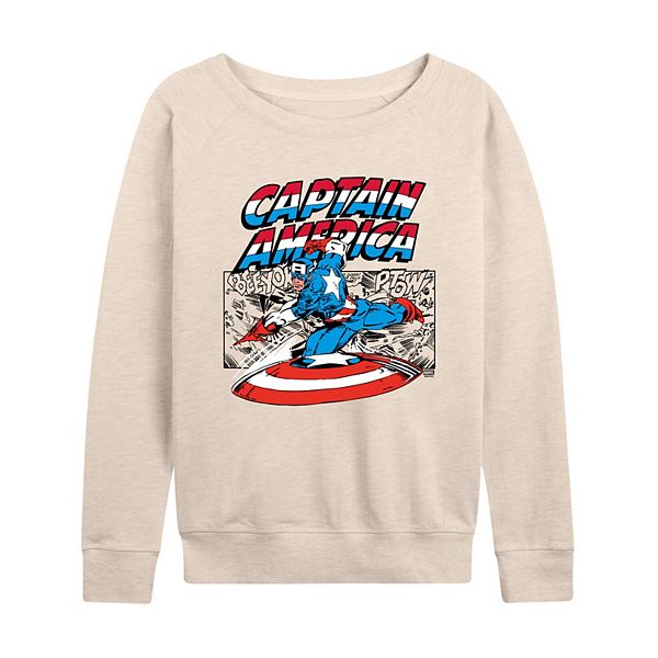 Женская футболка с длинным рукавом Captain America Comic Panel French Terry Marvel, Beige
Женская футболка с длинным рукавом Captain America Comic Panel French Terry Marvel, Beige