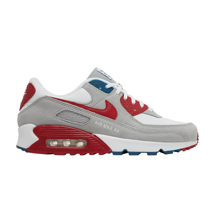 Кроссовки Nike Air Max 90 'Athletic Club - University Red', белый
Кроссовки Nike Air Max 90 'Athletic Club - University Red', белый