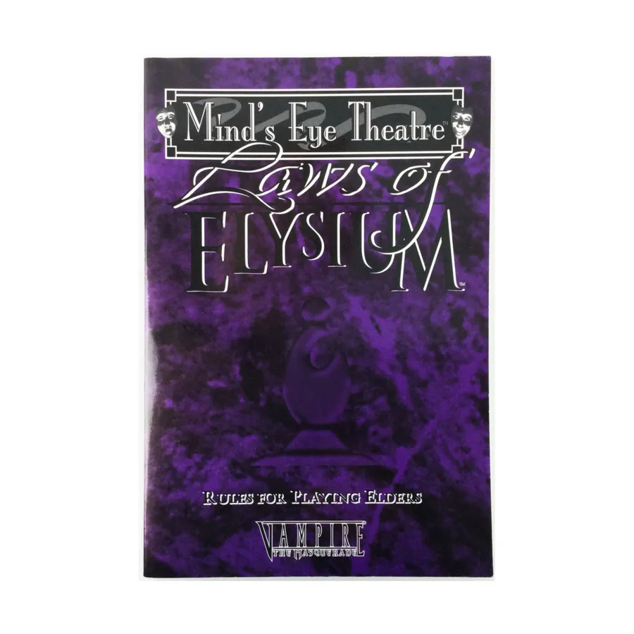 Laws of Elysium, Mind's Eye Theatre - Masquerade, мягкая обложка
Laws of Elysium, Mind's Eye Theatre - Masquerade, мягкая обложка