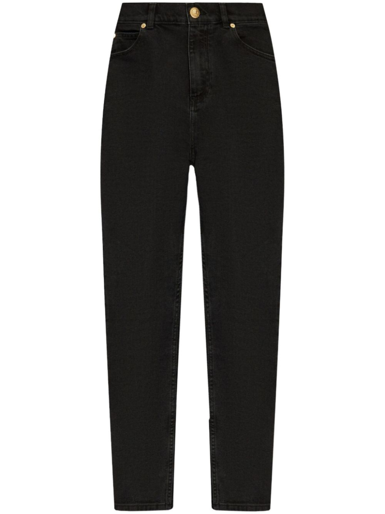 Зауженные джинсы Balmain, черный
Зауженные джинсы Balmain, черный