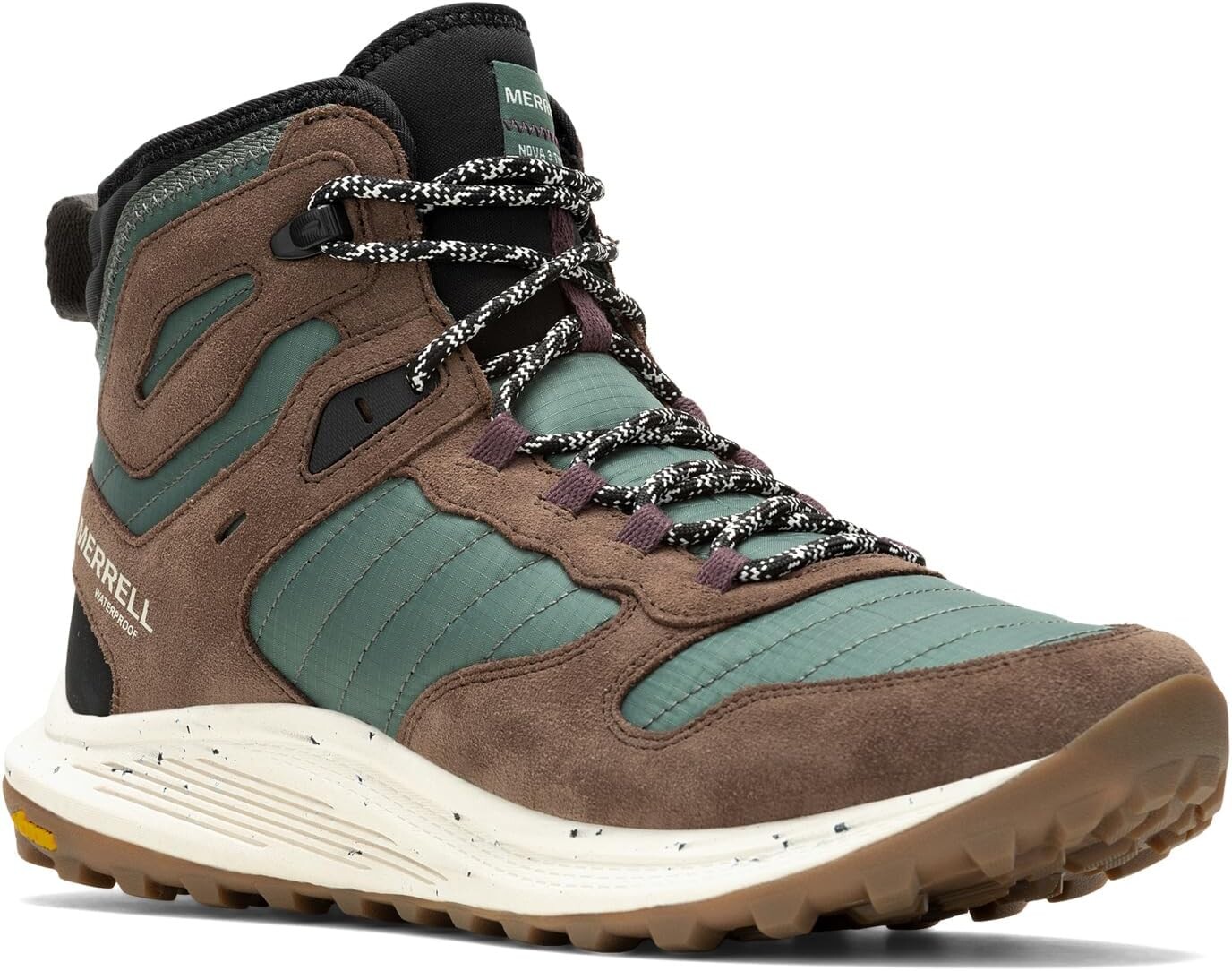 Походная обувь водонепроницаемая Nova 3 Thermo Mid Waterproof Merrell, цвет Forest
Походная обувь водонепроницаемая Nova 3 Thermo Mid Waterproof Merrell, цвет Forest
