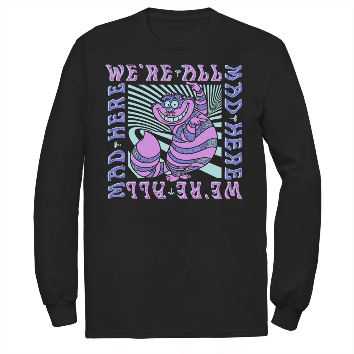 Мужская футболка Disney Alice In Wonderland Cheshire Cat We're All Mad Box Up Licensed Character
Мужская футболка Disney Alice In Wonderland Cheshire Cat We're All Mad Box Up Licensed Character