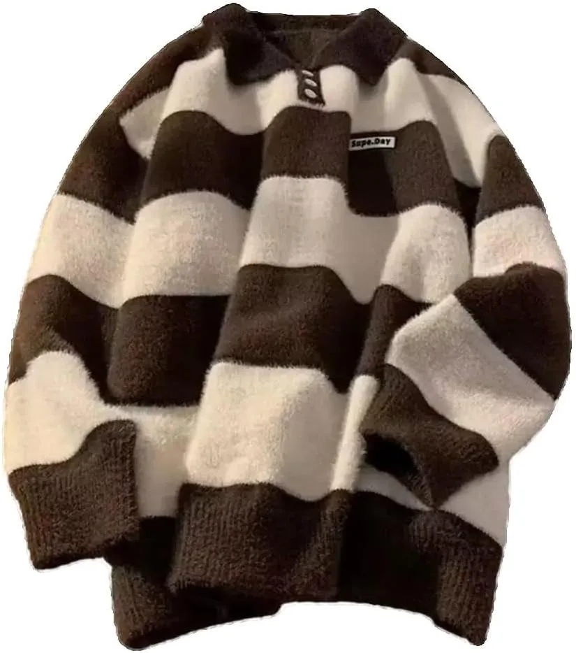 Легкий свитер Loose для мужчин и женщин, утепленный, в стиле lazy MIGAOQ
Легкий свитер Loose для мужчин и женщин, утепленный, в стиле lazy MIGAOQ