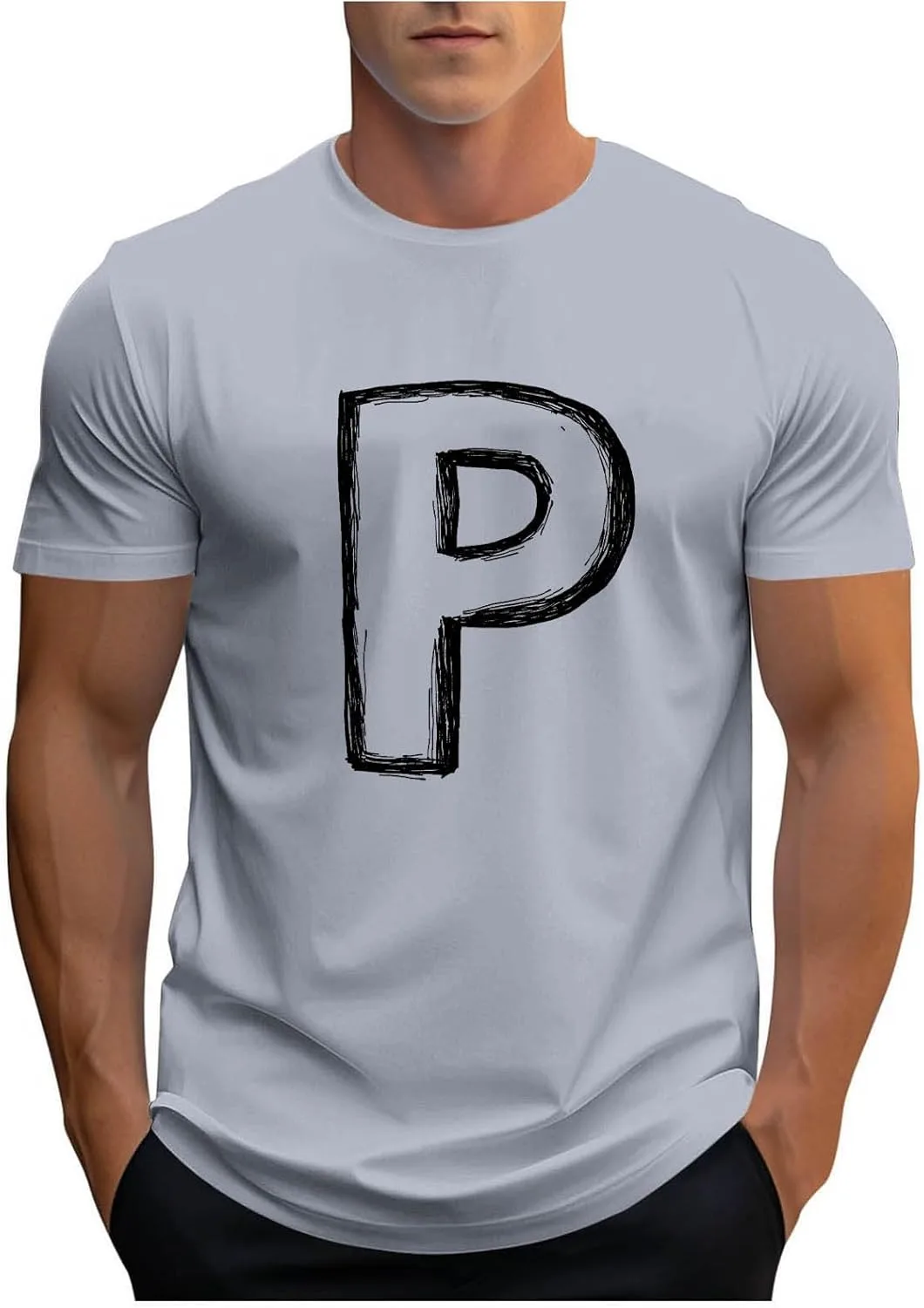 Футболка мужская с коротким рукавом и принтом
Футболка мужская с коротким рукавом и принтом